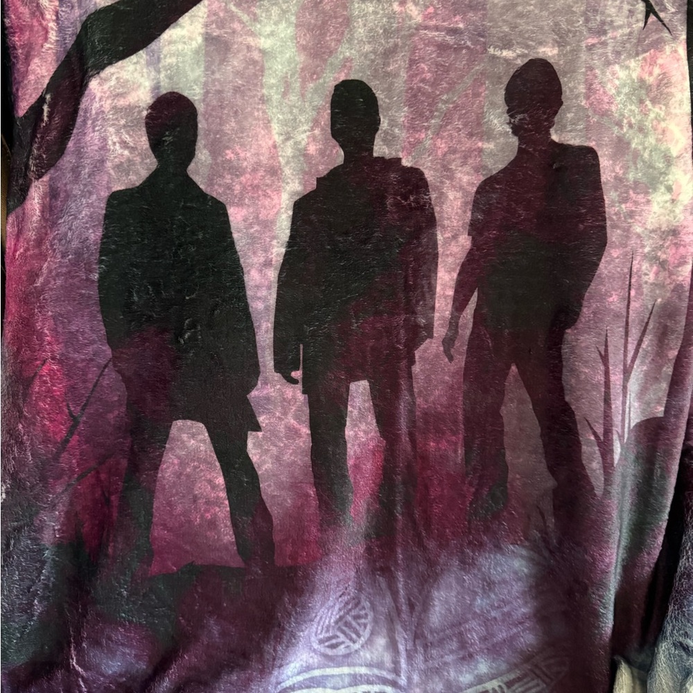 Supernatural Sam & Dean Winchester Blanket Throw Culturefly Exclusive Castiel